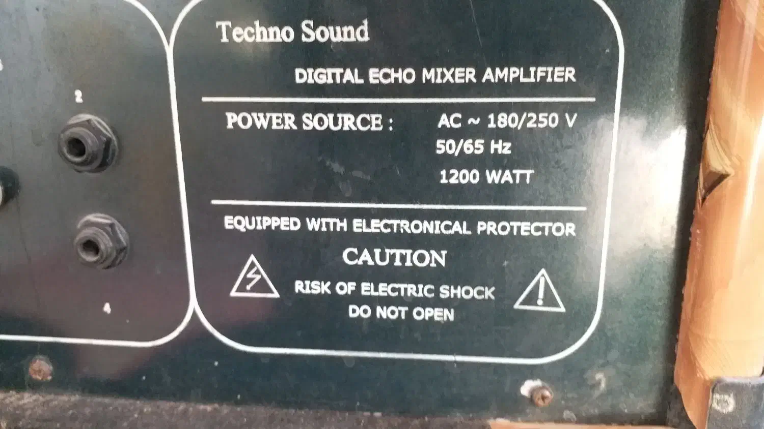 باند جاسکو صوتی و یک دستگاه اکو تندر 1200|سیستم صوتی خانگی|بوشهر, |دیوار