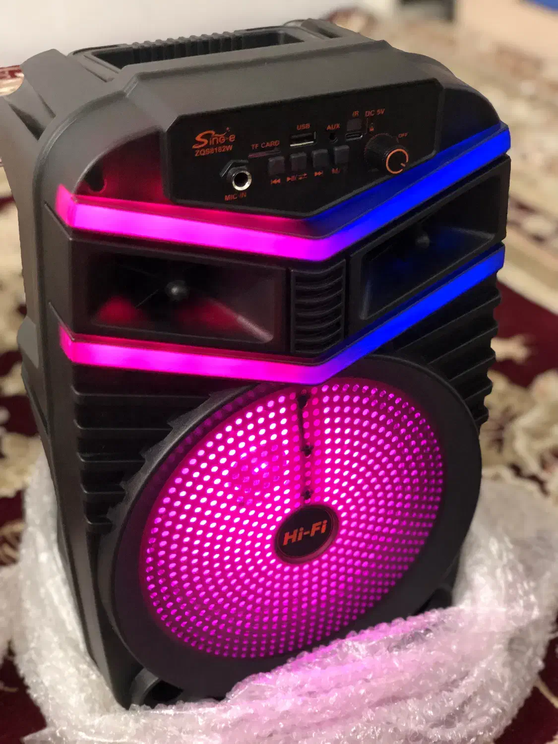 اسپیکر sing-e رقص نور دار|سیستم صوتی خانگی|سرپل ذهاب, |دیوار