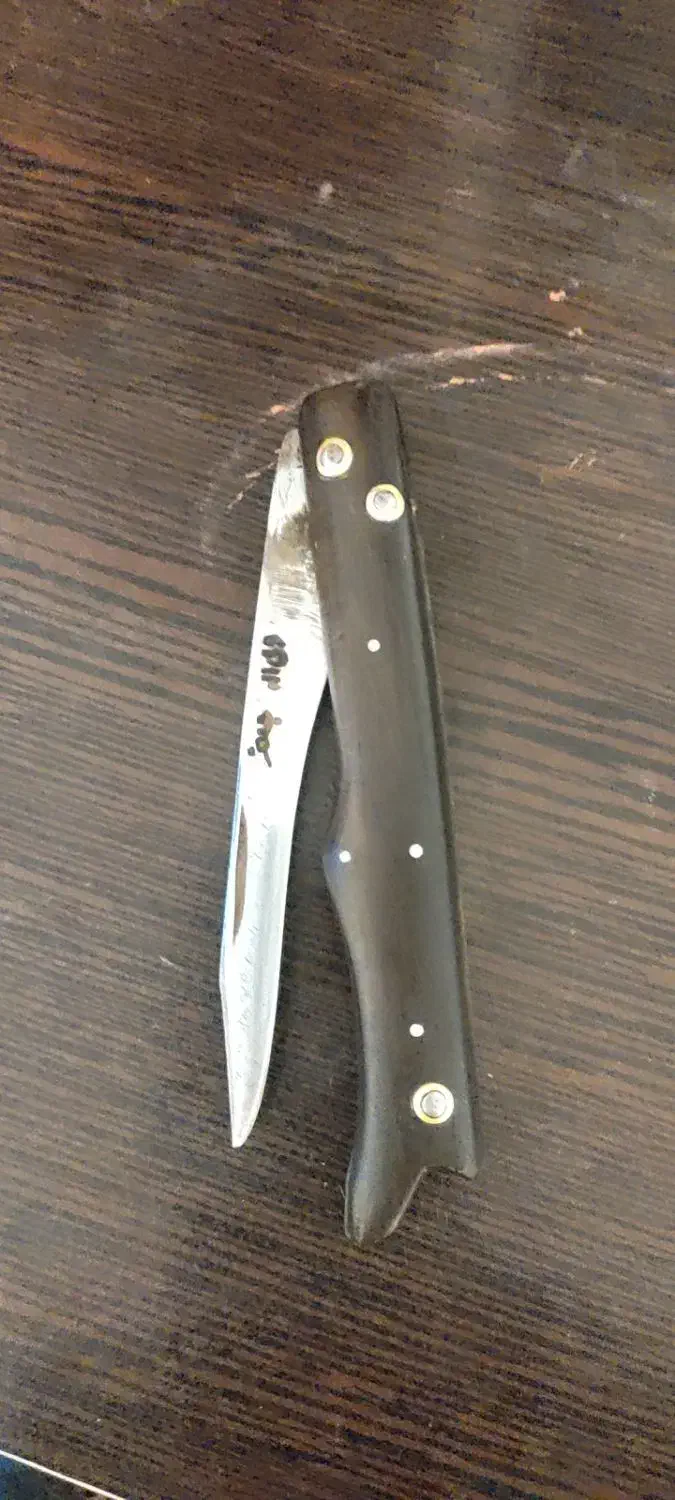 چاقو والی الله جعفر قدیمی|کلکسیون اشیاء عتیقه|خوی, |دیوار