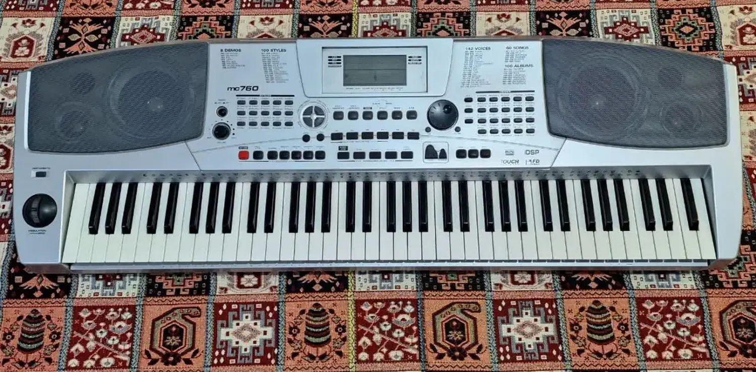 کیبورد  MEDELI mc760|پیانو، کیبورد، آکاردئون|قائم‌شهر, |دیوار