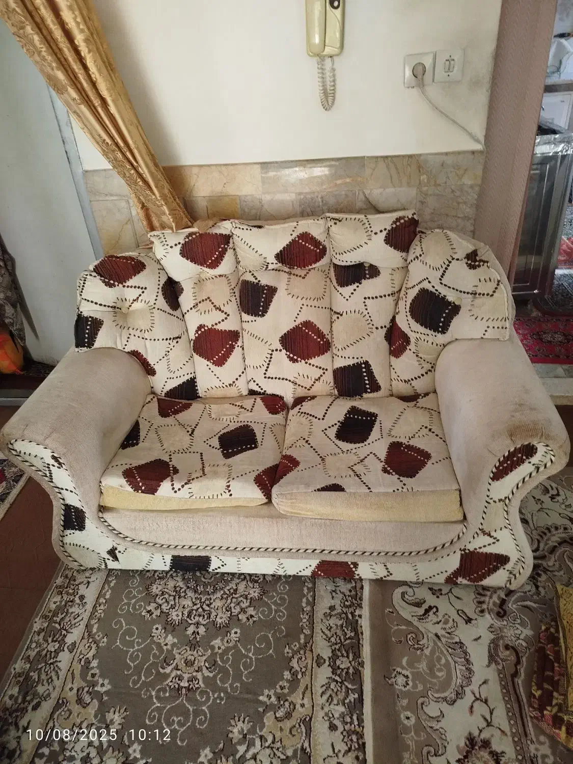 مبلمان راحتی ۷نفره یک میلیون|مبلمان خانگی و میز عسلی|نیشابور, ناسیونال|دیوار