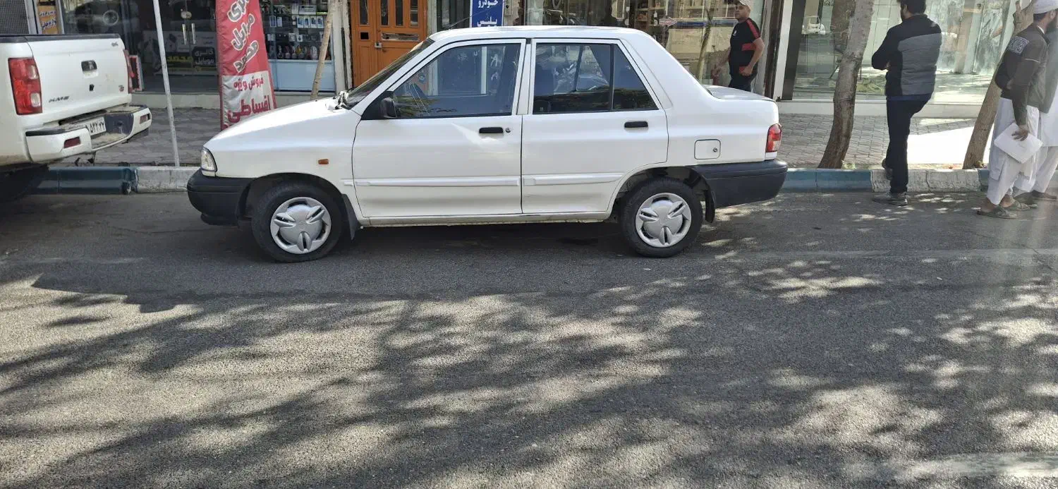 پراید ۹۷ در حد صفر شاسی سالم|خودرو سواری و وانت|تایباد, |دیوار