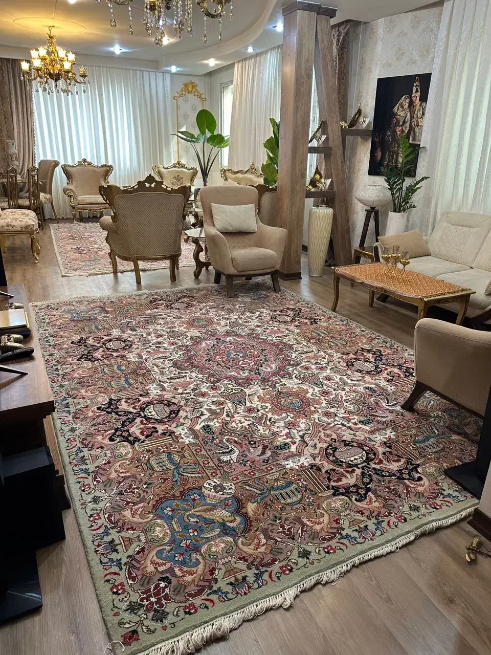 فرش دست بافت ۴۰ رج طرح کاسه کوزه|فرش|مشهد, موسوی قوچانی|دیوار