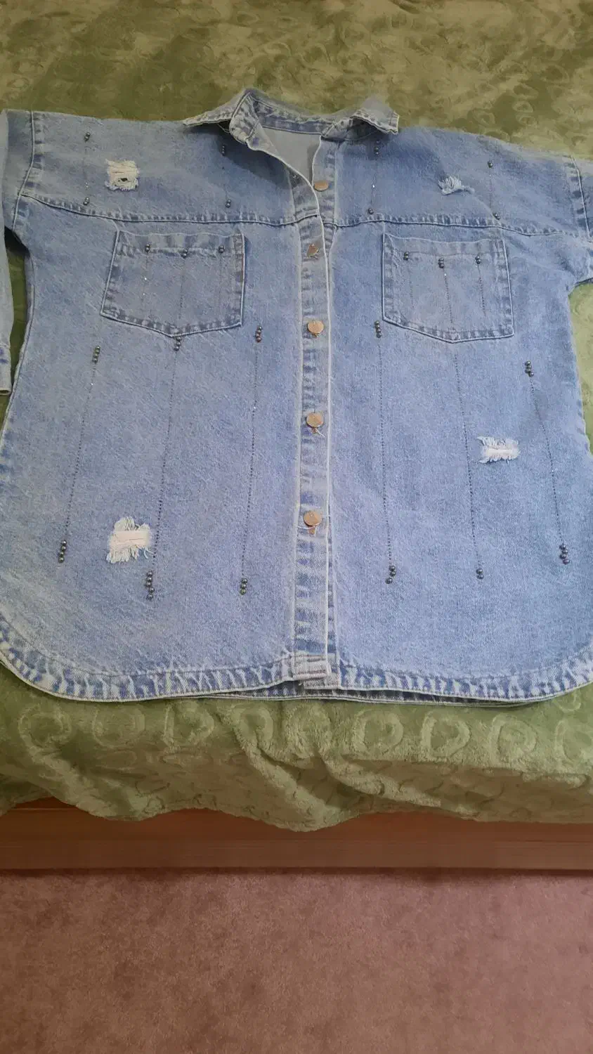 مانتو جین زنانه|لباس|ساوه, |دیوار