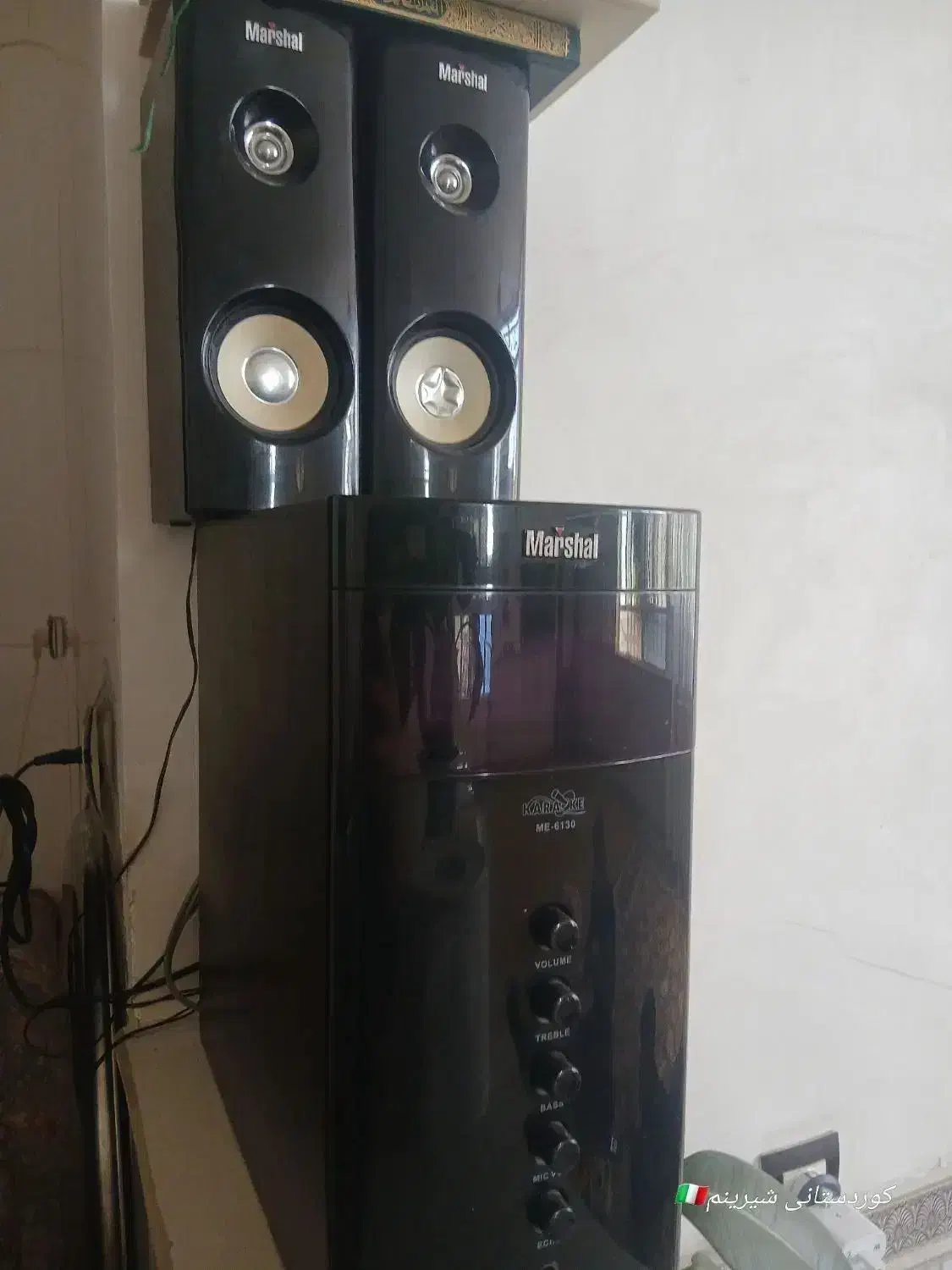 نوع باندمارشال تمیز و نو|سیستم صوتی خانگی|جوانرود, |دیوار