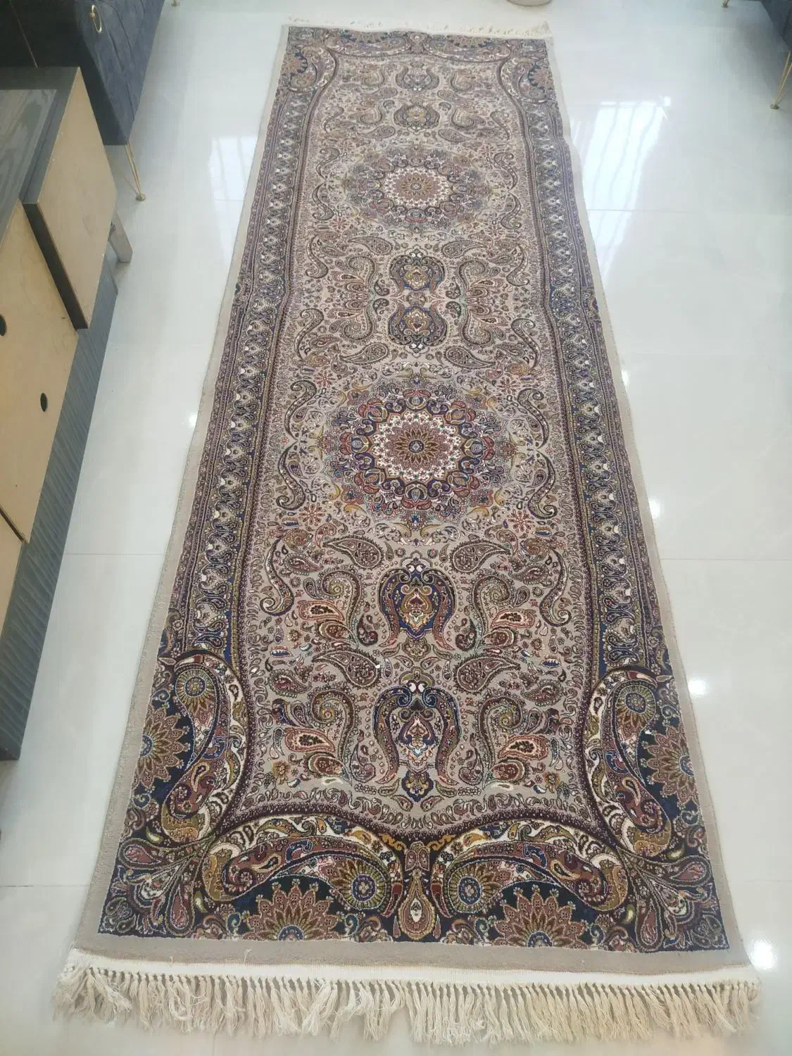 دو تخته کناره طرح پارادایس ضخیم نونو|فرش|ری, حمزهآباد|دیوار