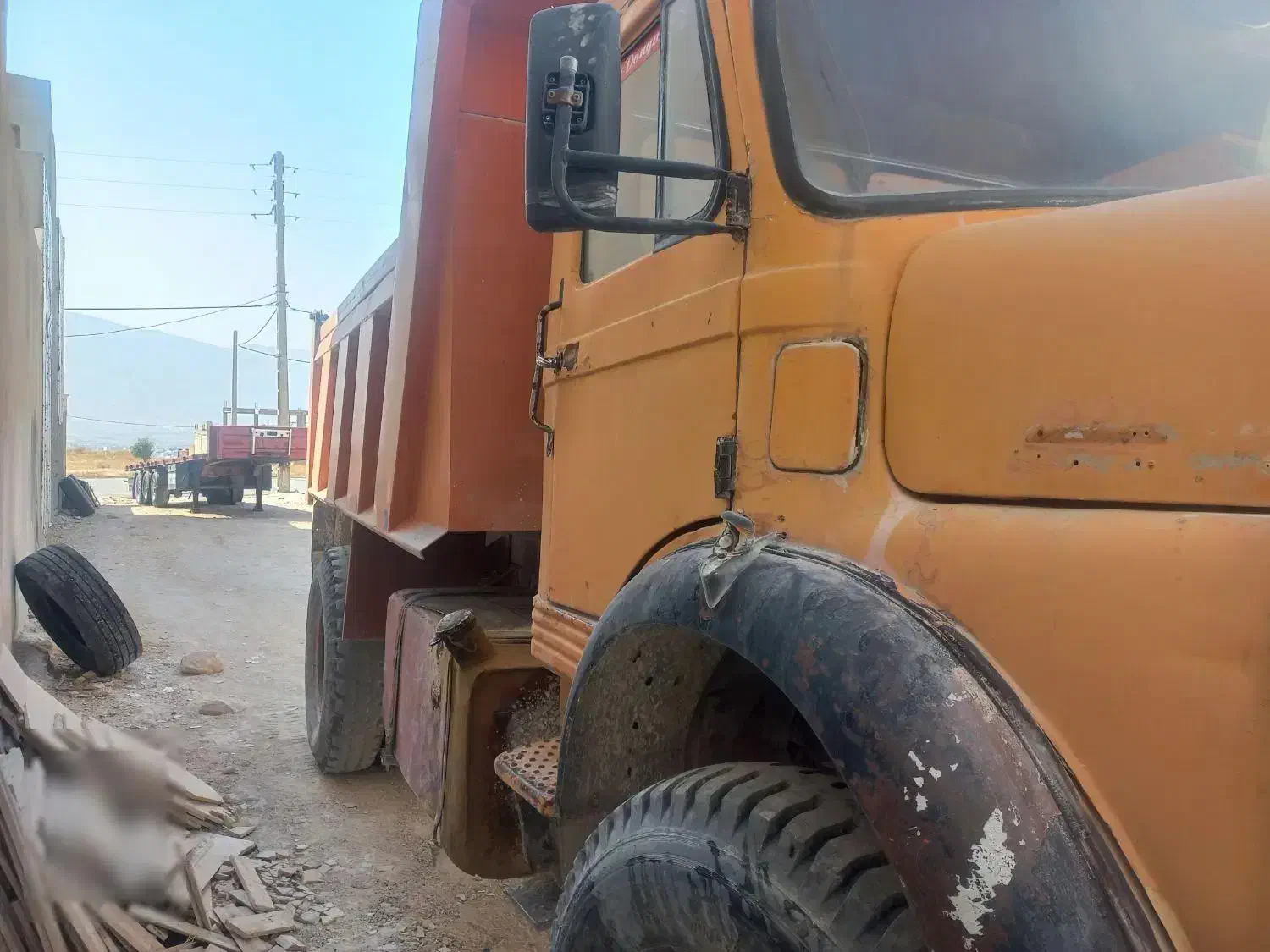 بنز تک کمپرسی اوراقی|خودرو سنگین|کازرون, |دیوار