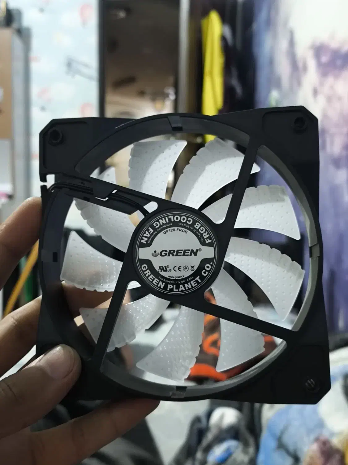 فن کیس گرین|قطعات و لوازم جانبی رایانه|شیراز, آزادگان|دیوار