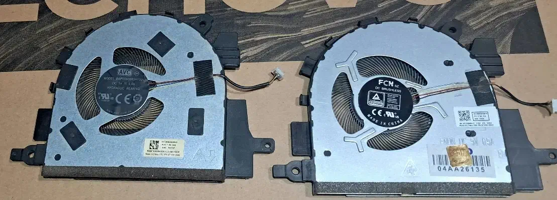 دو عدد فن استوک لپ تاپ لنوو ideapad3|قطعات و لوازم جانبی رایانه|پردیس, فاز ۲|دیوار