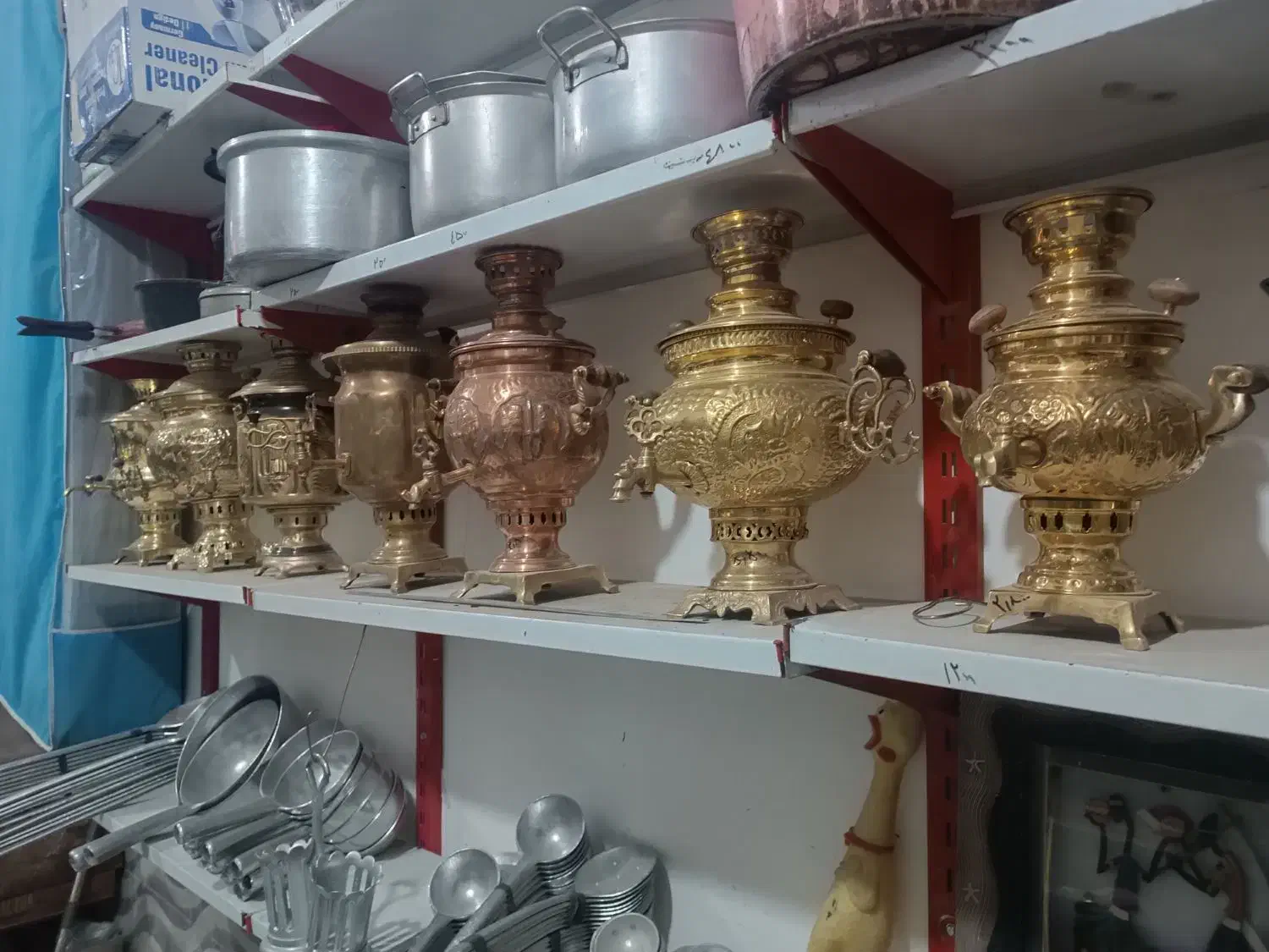 سماور زغالی|کلکسیون اشیاء عتیقه|تربت جام, معدآباد|دیوار