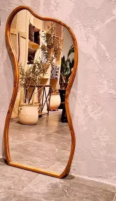 دنیای آیننه های چوبی و ام دی اف|آینه|اصفهان, رهنان|دیوار