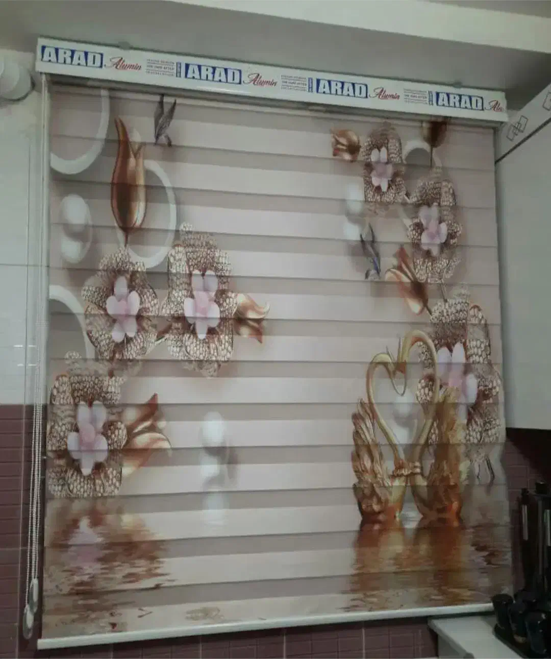 زبرا،الهیه ابتداخیابان بهداری (تولیدی پرده مجلل)|پرده، رانر، رومیزی|کرمانشاه, |دیوار