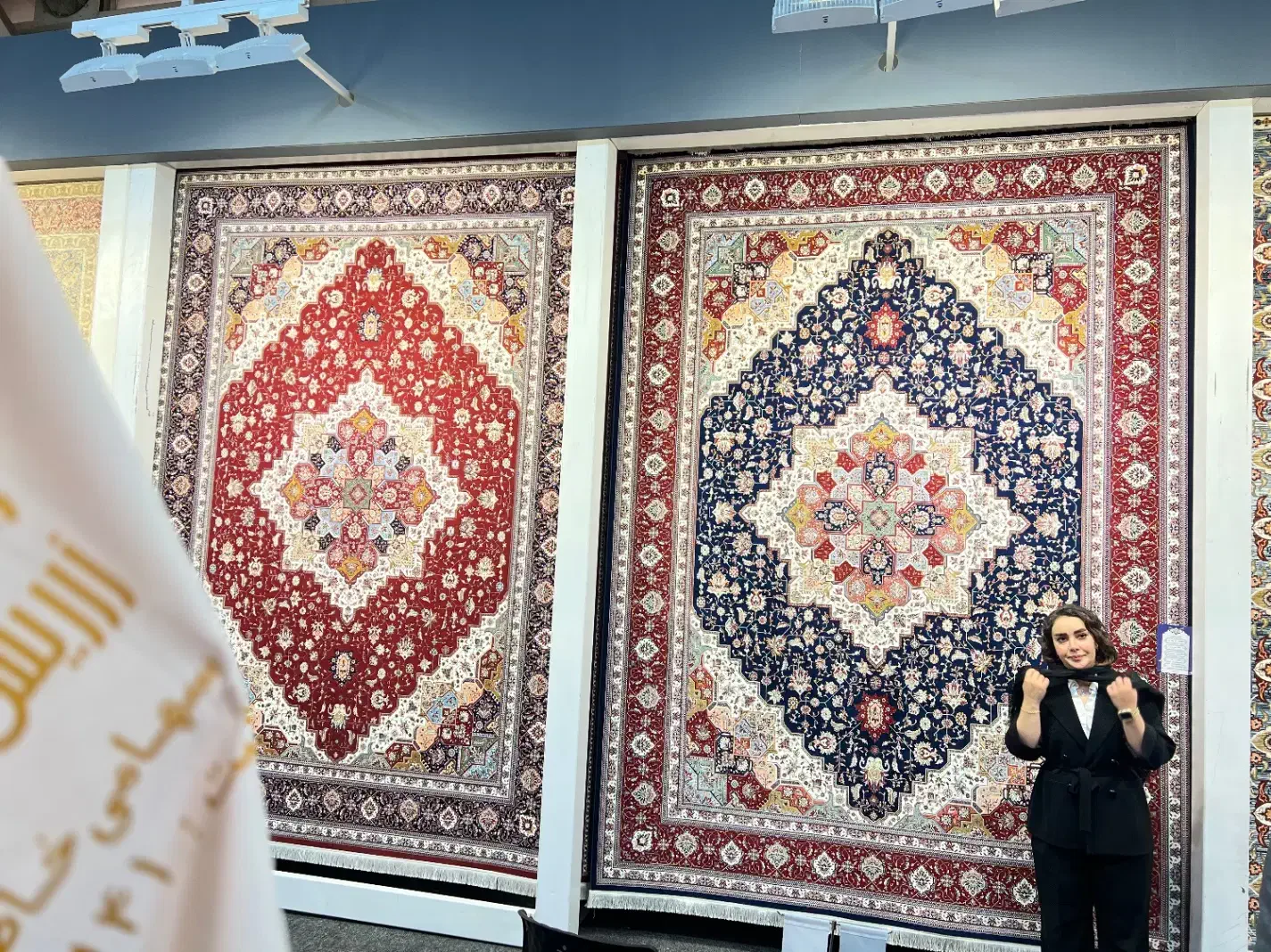 فرش خاطره کویر کاشان ۱۲۰۰ و ۱۵۰۰شانه کلکسیون عمارت|فرش|شیراز, شهرک سراج‎|دیوار