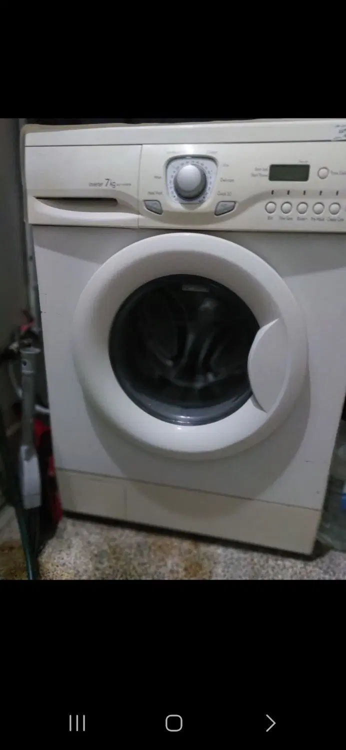 ماشین لباسشویی ال جی اورجینال اصل کره 7kg|ماشین لباسشویی و خشککن لباس|تهران, قناتکوثر|دیوار
