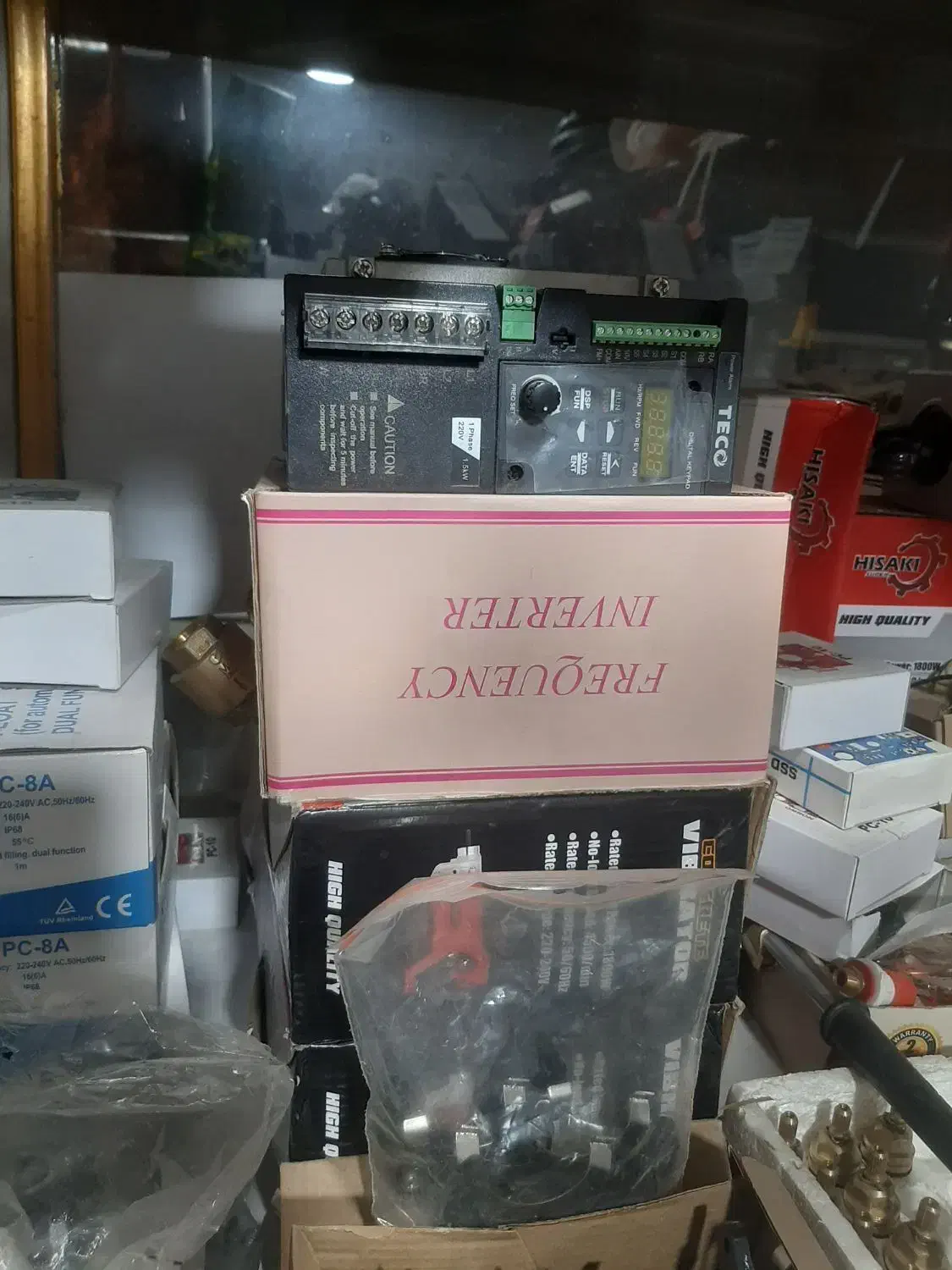 الکتروموتور، اینورتر، گیربکس، متر لیزری|ماشینآلات صنعتی|نظرآباد, رسالت|دیوار