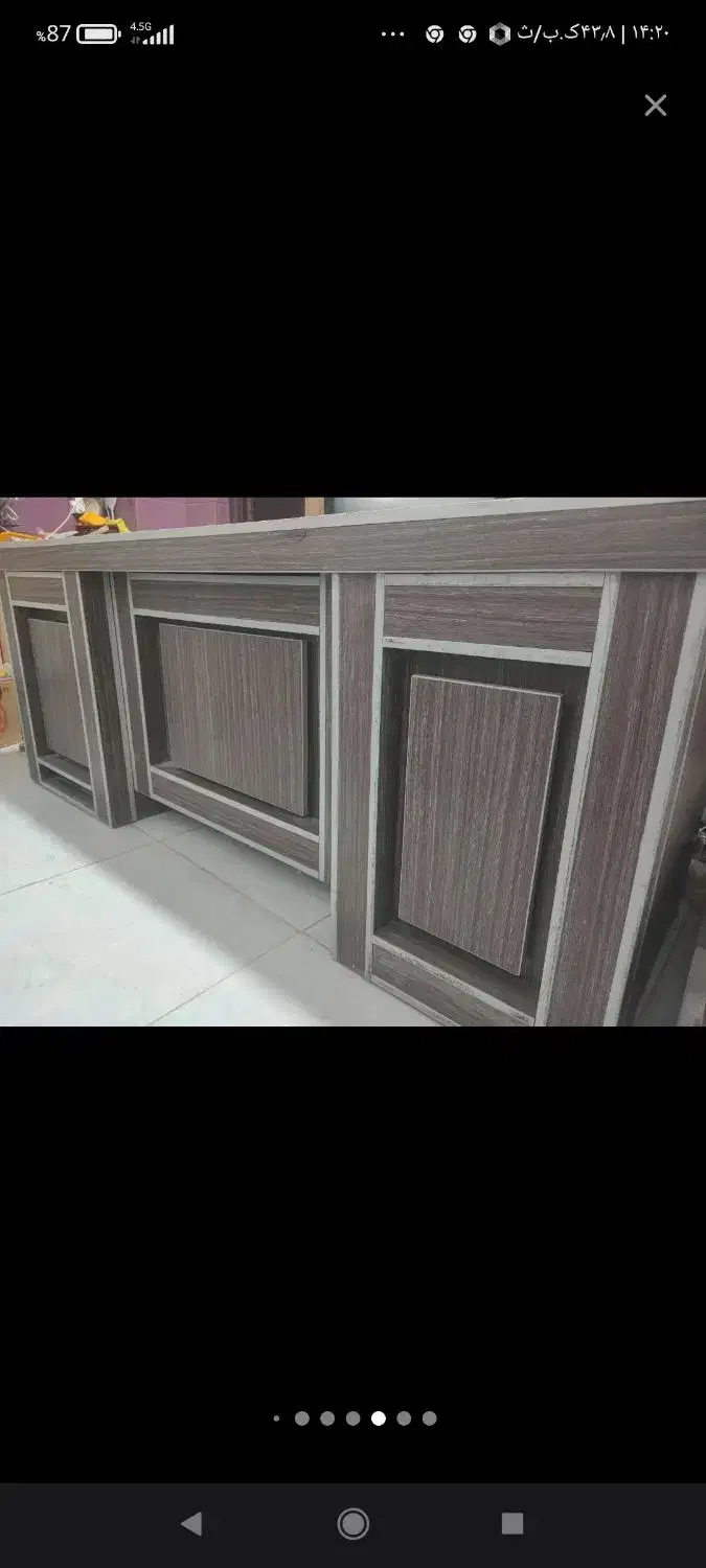 میز مدیریتی ۲متری در حد نو|مبلمان اداری|شاهرود, |دیوار