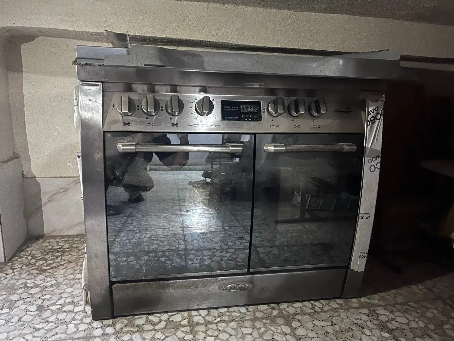 گاز دو فر دوو کاملا نو|اجاق گاز و لوازم برقی پخت‌وپز|قائم‌شهر, |دیوار