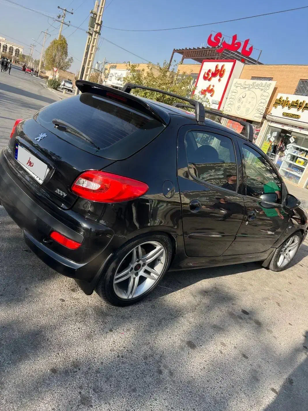 207 i مشکی دنده ای|خودرو سواری و وانت|گلبهار, شهر جدید گلبهار|دیوار