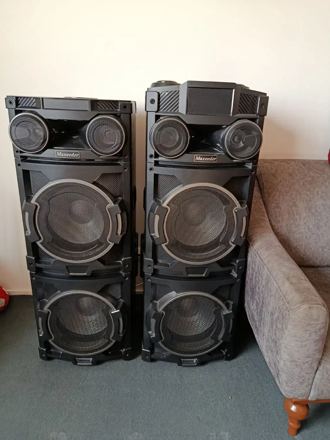 اسپیکرمکسیدر|سیستم صوتی خانگی|پرند, فاز ۶|دیوار