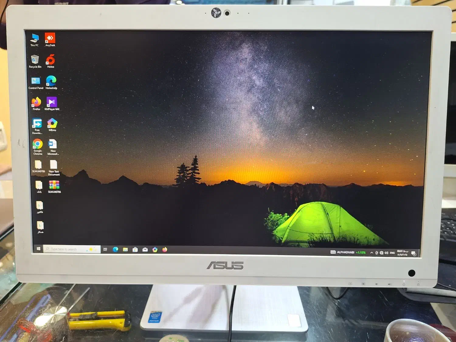 all in one asus آل این وان ایسوس ۲۲|رایانه رومیزی|قم, صفائیه|دیوار