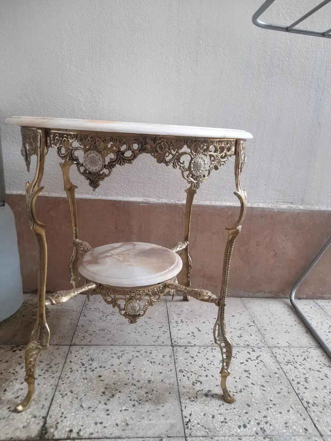 میز برنز|بوفه، ویترین، کنسول|مشکیندشت, |دیوار