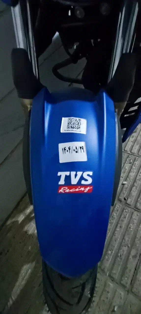 آپاچی tvs ۲۰۰ نیو فیس سرمه ای صفر ۱۴۰۴|موتورسیکلت|تهران, ارجمندی راد|دیوار