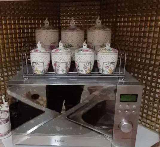 پاسماوری مناسب جهیزیه نو و استفاده نشده|ظروف نگهدارنده، پلاستیکی، یک‌بارمصرف|اندیشه, اندیشه فاز ۱|دیوار