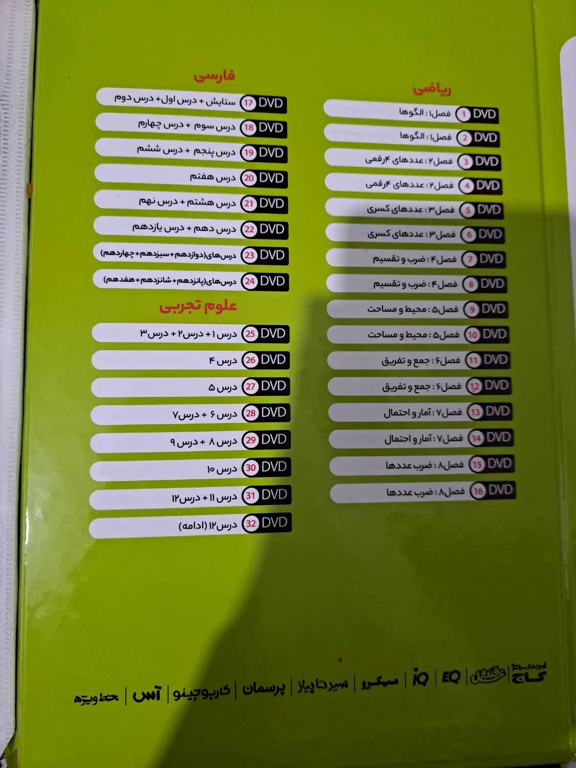 سی دی آموزشی پایه سوم دبستان فارسی ، علوم ، ریاضی|کتاب و مجله آموزشی|شیراز, جانبازان|دیوار