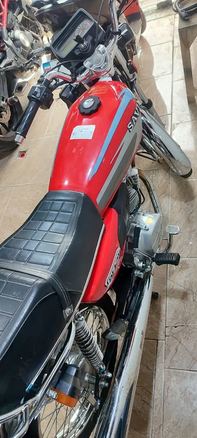 هوندا ساوین استارتی ۱۲۵|موتورسیکلت|قم, یزدان‌شهر|دیوار