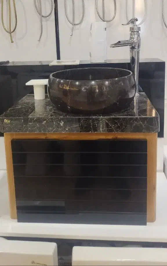 روشویی سنگ طبیعی 40×60|لوازم سرویس بهداشتی|شاهین‌شهر, خانه کارگر|دیوار