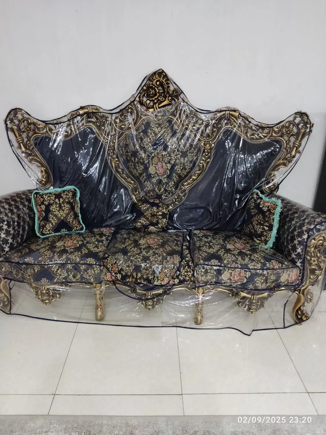 مبل سلطنتی 9 نفره|مبلمان خانگی و میز عسلی|نورآباد, |دیوار