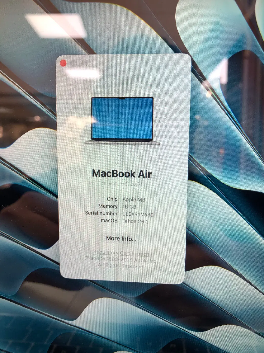 Macbook air M3 15 inch|رایانه همراه|آران و بیدگل, |دیوار