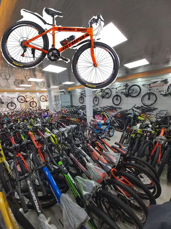 دوچرخه ۲۶ قرمز شیمانو|دوچرخه، اسکیت، اسکوتر|مشکین‌دشت, |دیوار