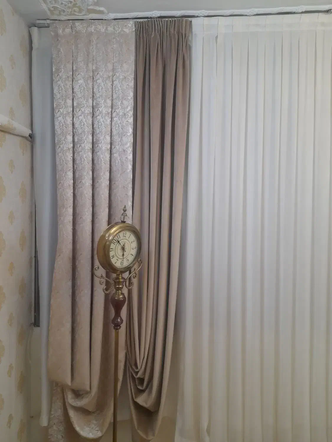 پرده|پرده، رانر، رومیزی|تهران, جی|دیوار