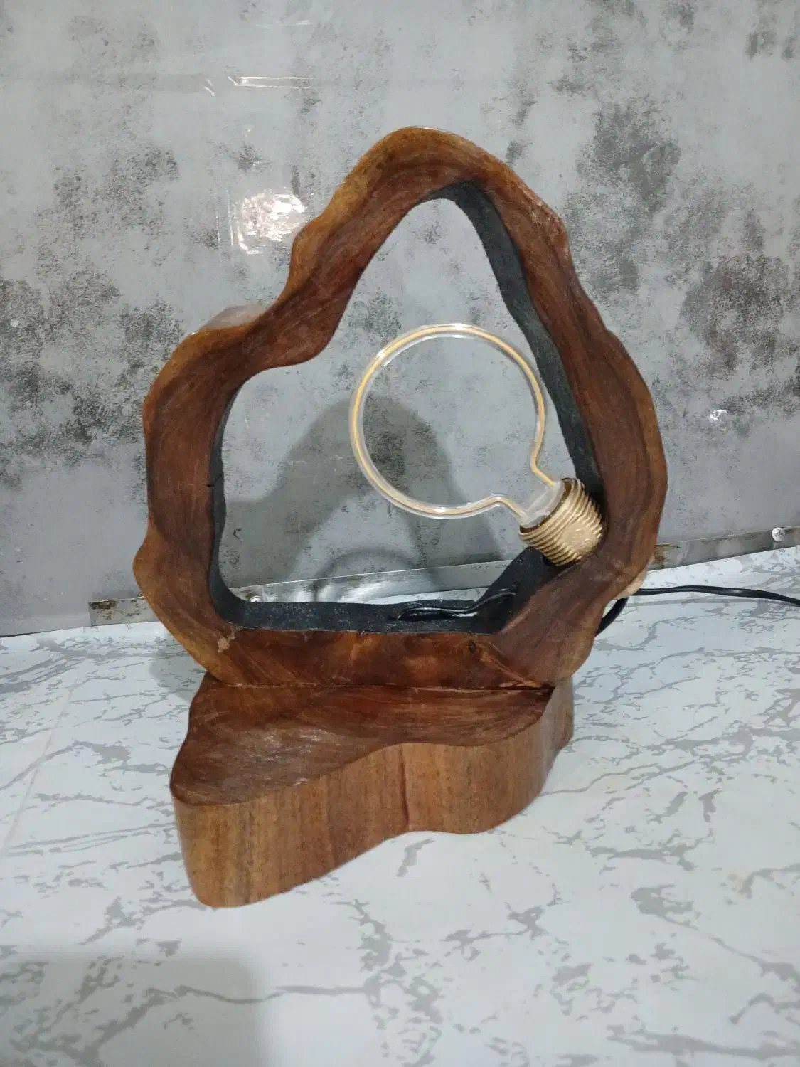 آباژور چوبی|چراغ خواب و آباژور|اهواز, زرگان|دیوار