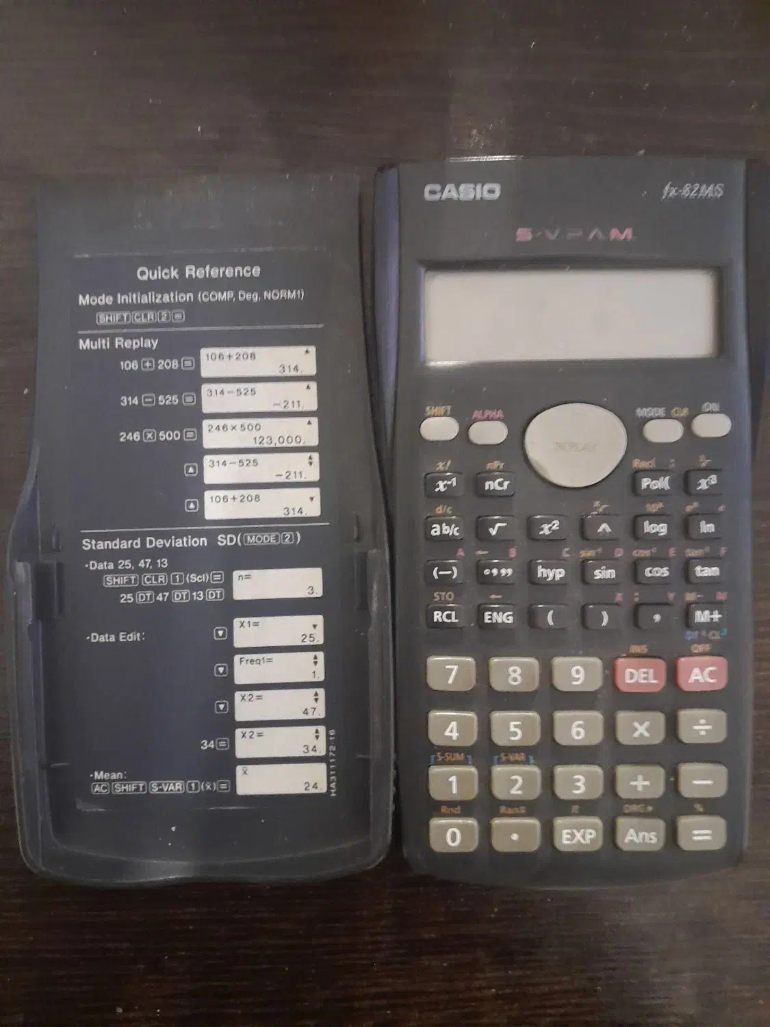 ماشین حساب مهندسی کاسیو fx-82|لوازم التحریر|تهران, سردارجنگل|دیوار