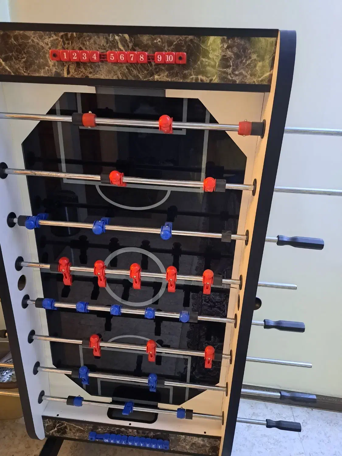 یک فوتبال دستی نو صفحه شیشه ای|ورزشهای توپی|تهران, حر|دیوار