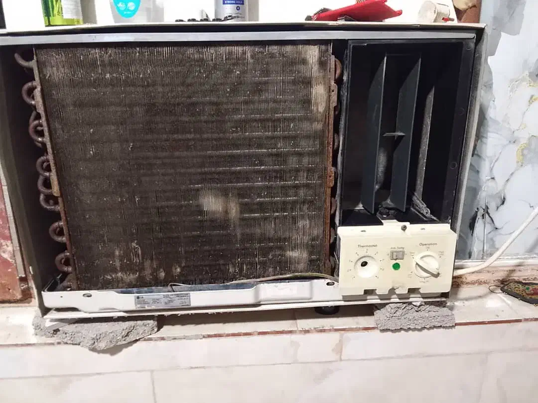 کولر ال‌جی|کولر گازی و فن‌کوئل|قلعه قاضی, |دیوار