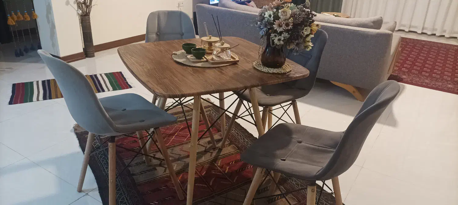 نیم ست راحتی و نهارخوری|مبلمان خانگی و میز عسلی|مشهد, امیریه|دیوار