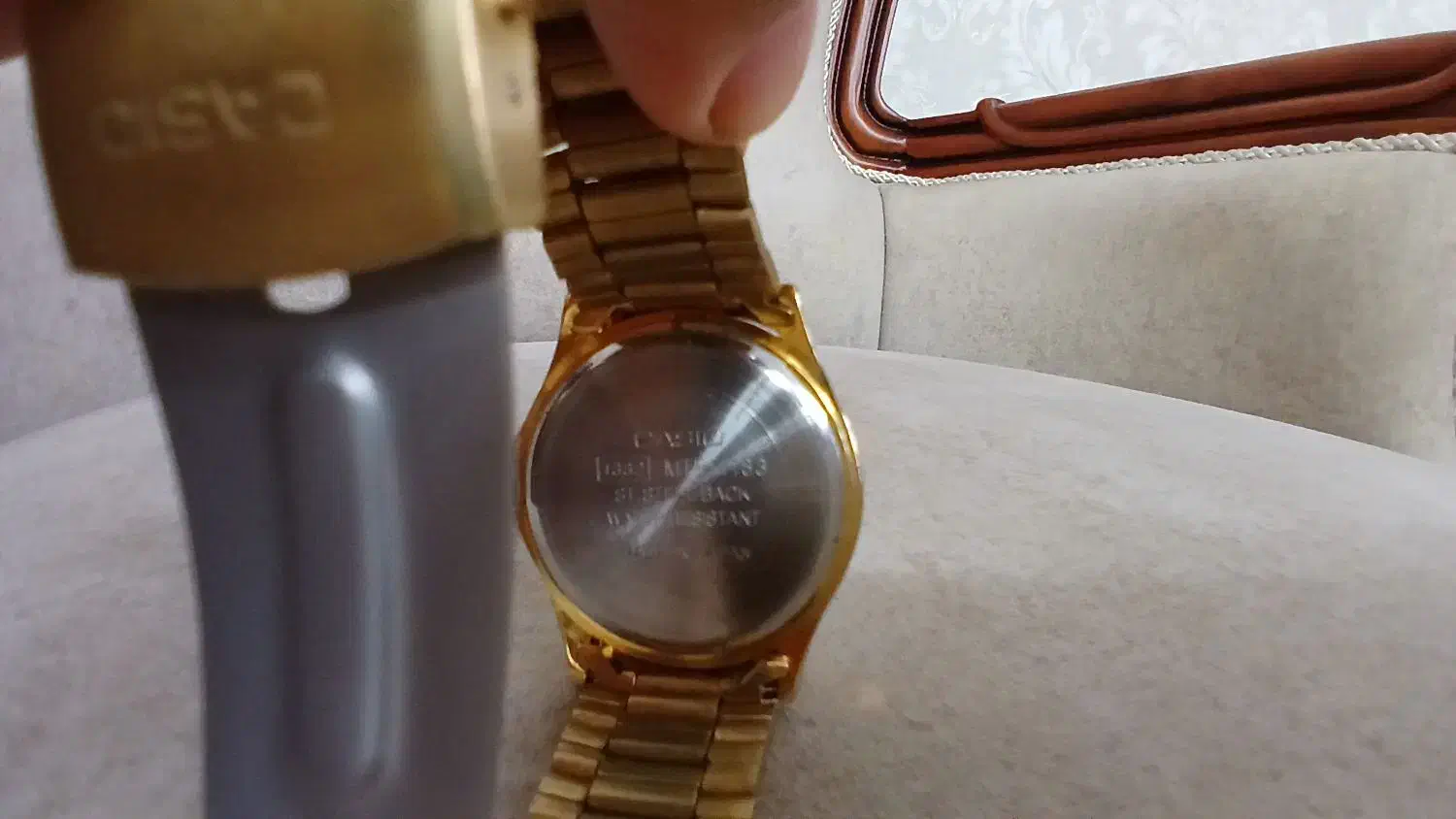ساعت مچی مردانه Casio طلایی (نو)|ساعت|شیراز, شهرک سراج‎|دیوار