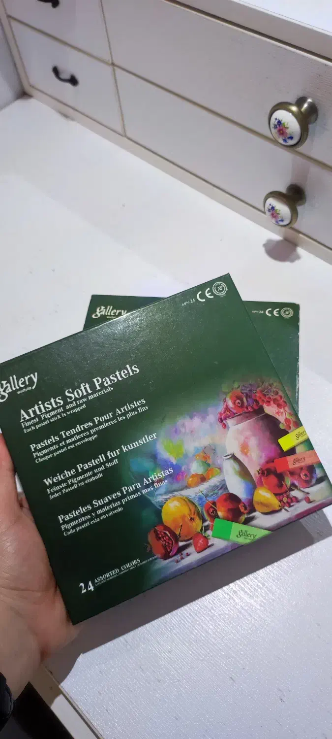 پاستل گچی گالری|لوازم التحریر|لاهیجان, شیشه گران|دیوار