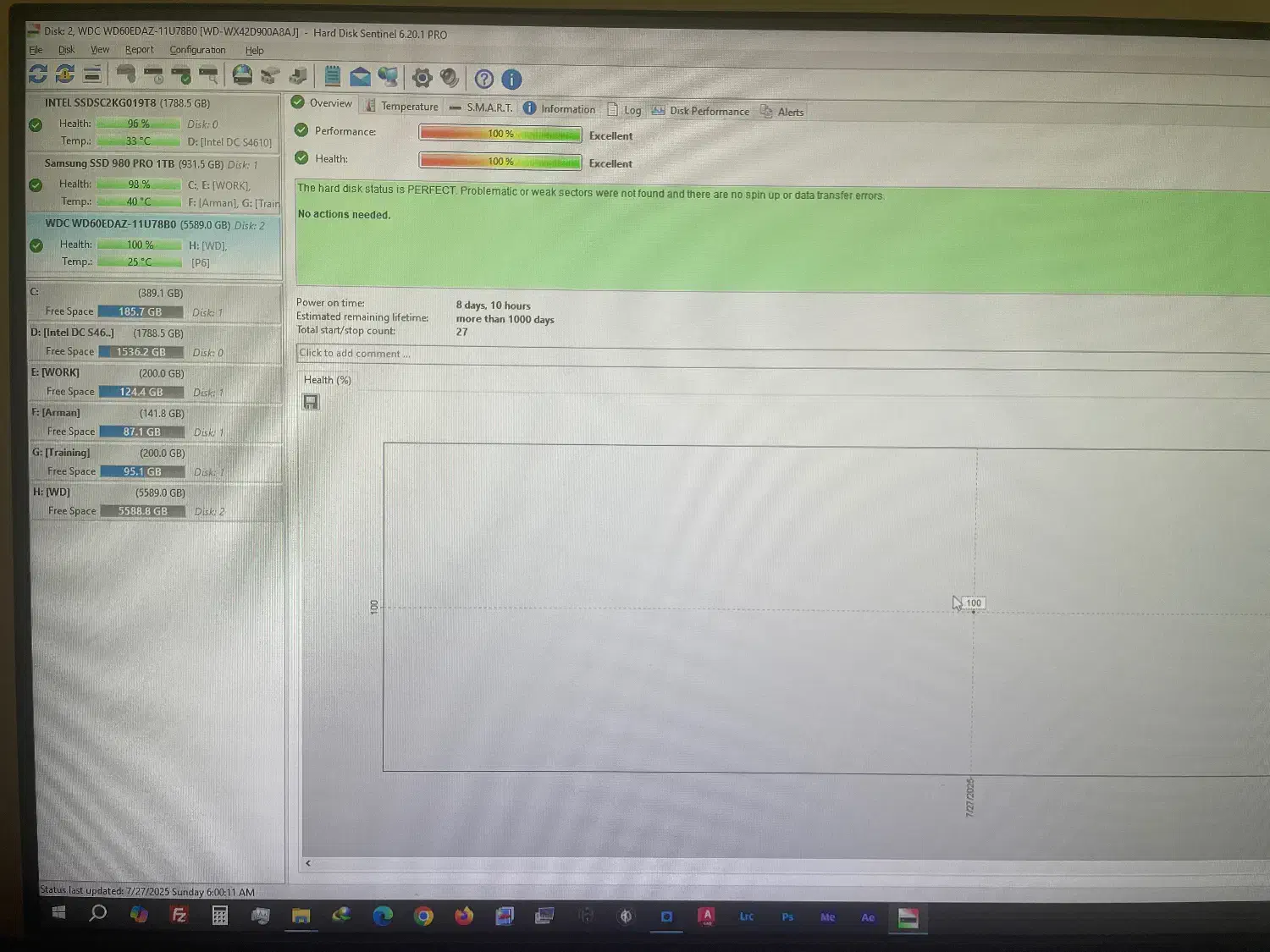 فروش هارد اکسترنال my book 6tb در حد نو سلامت ۱۰۰٪|قطعات و لوازم جانبی رایانه|شیراز, ریشمک|دیوار