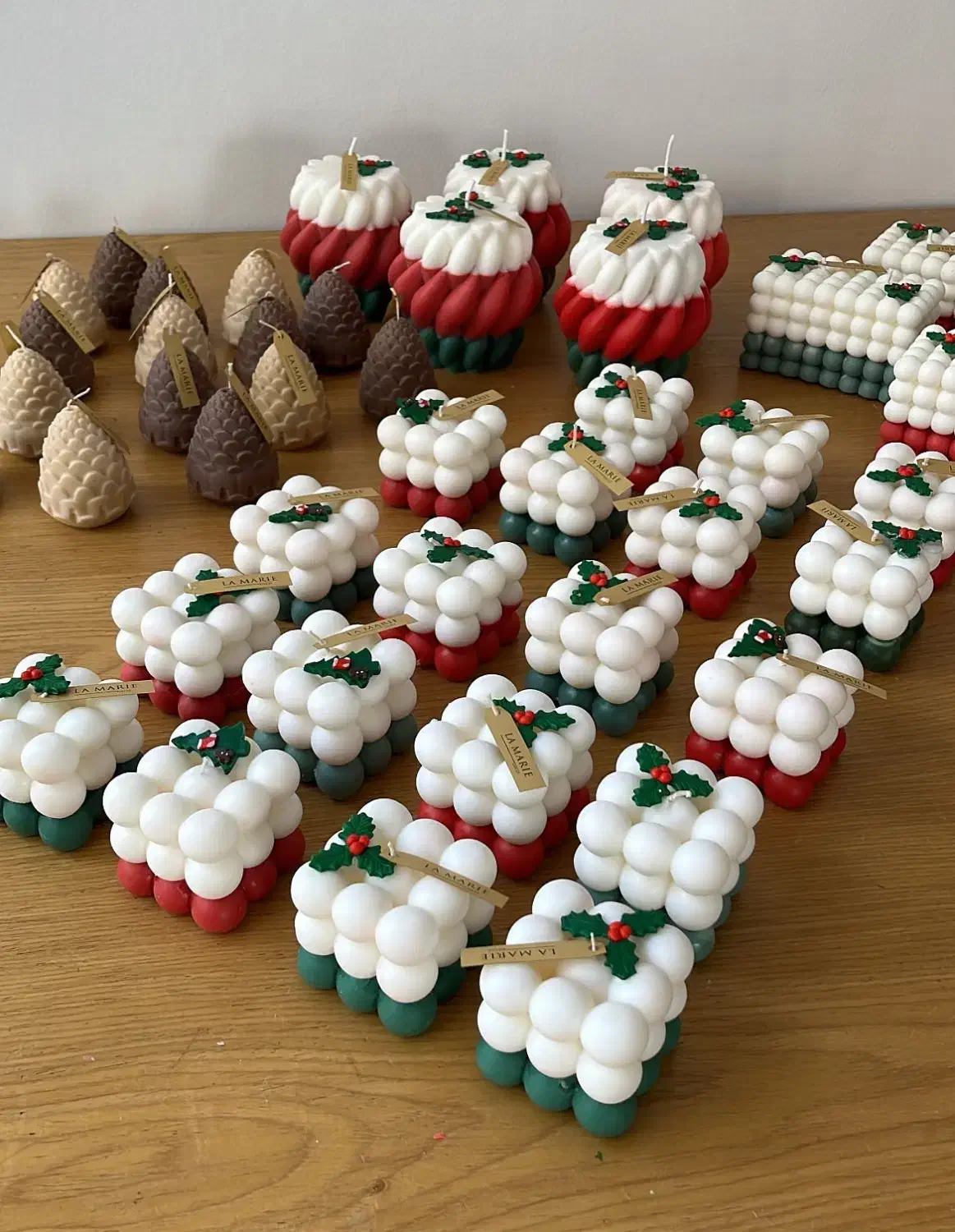 شمع و با کس گل شمعی|صنایع دستی و سایر لوازم تزئینی|گنبد کاووس, |دیوار