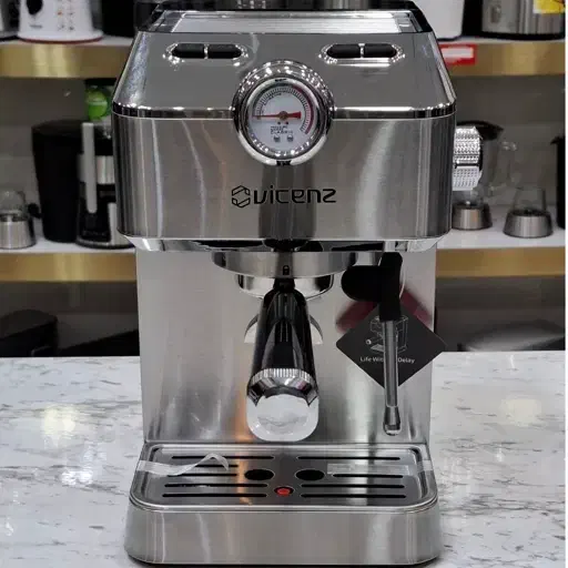 اسپرسوساز حرفه ای پمپ ایتالیایی ویکنز|سماور، چای‌ساز، قهوه‌ساز|قم, دروازه چوبی|دیوار