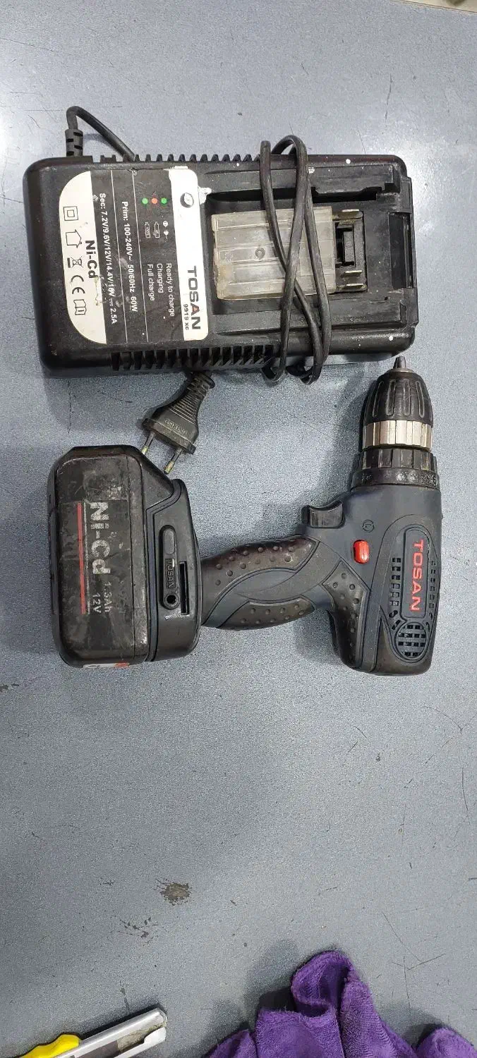 دریل شارژی توسن|ابزارآلات|دهدشت, |دیوار