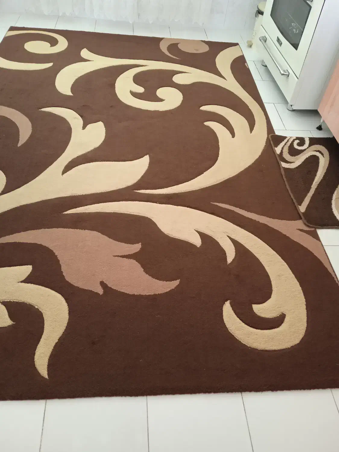 گلیم ۶ متری به همراه دو عدد پادری ست|گلیم، جاجیم، گبه|بروجرد, |دیوار