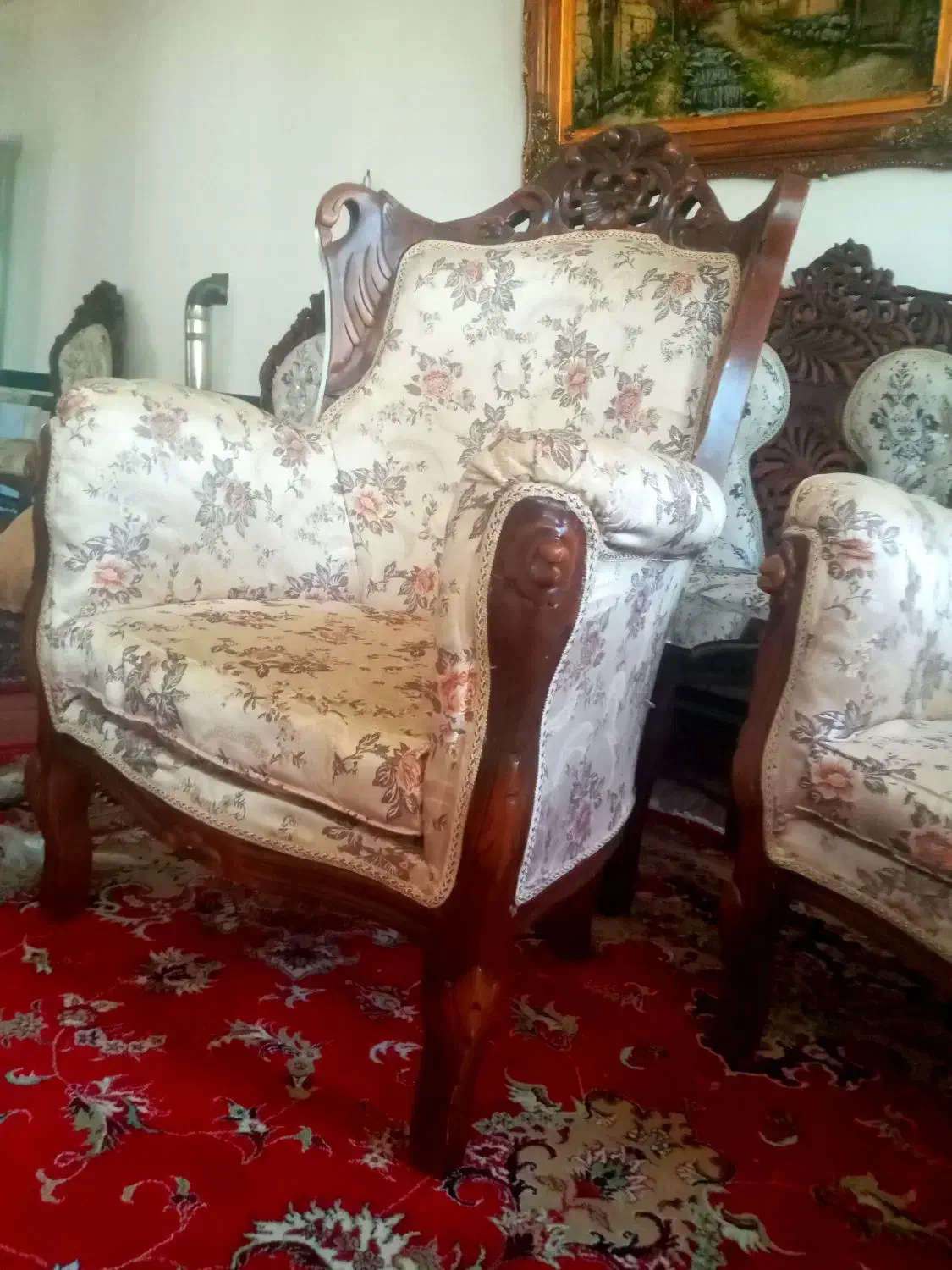 مبل راحتی کلاسیک|مبلمان خانگی و میز عسلی|میاندوآب, |دیوار