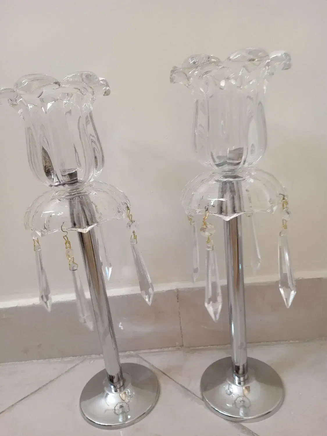 شمعدان کریستال|مجسمه، تندیس، ماکت|تهران, منیریه|دیوار