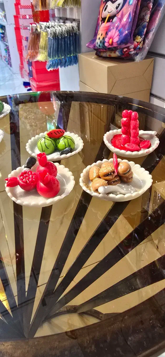 سینی مینیاتوری یلدایی|صنایع دستی و سایر لوازم تزئینی|ری, دولتآباد|دیوار