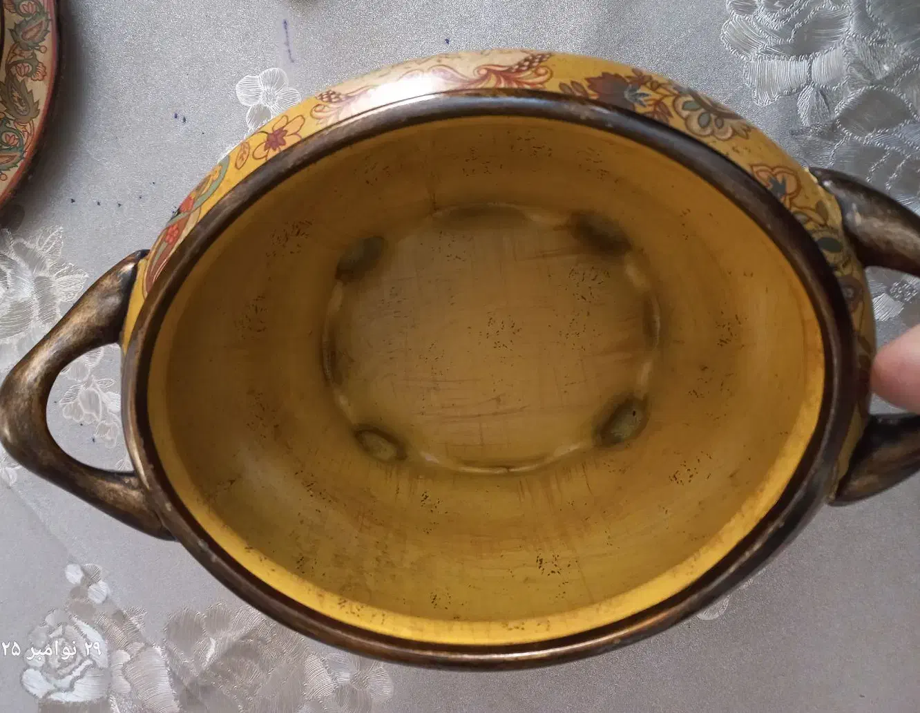 ظرف آجیل خوری آنتیک در حد نو|صنایع دستی و سایر لوازم تزئینی|رشت, علی آباد|دیوار